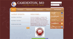 Desktop Screenshot of camdentoncity.com
